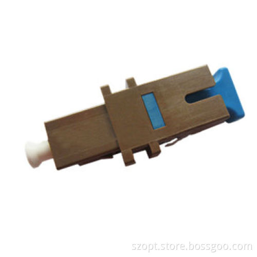 MU-SC UPC SX fiber-optic adapters, RoHS Directive-compliant